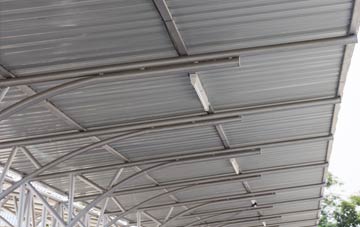 installing Rainton Gate metal roofing